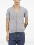 Baldinini short-sleeve V-neck cardigan