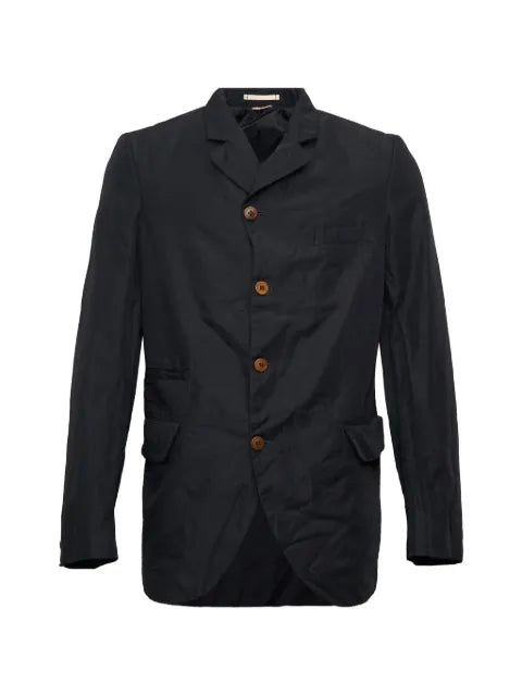 Comme des Garçons Homme Plus garment-dyed single-breasted jacket