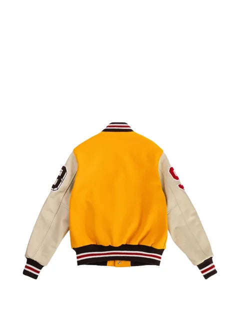ERIC EMANUEL Varsity Letterman patch-detail varsity jacket