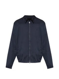 rag & bone logo-embroidered zip-up jacket