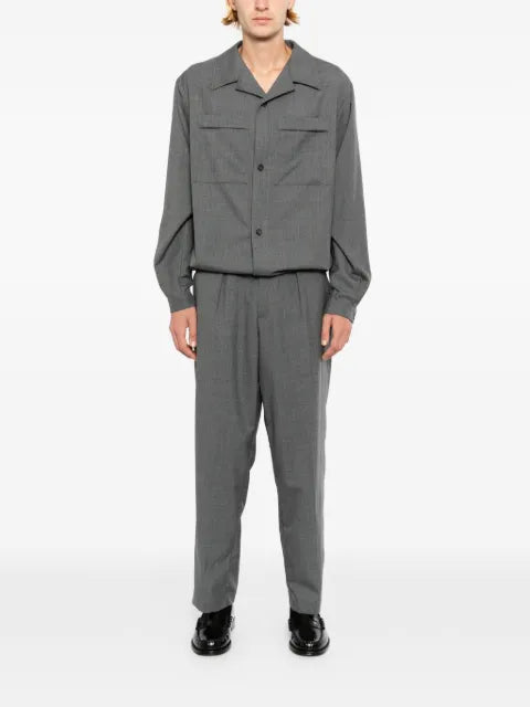 Kiton chest-pocket shirt jacket