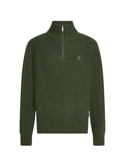 Karl Lagerfeld half-zip turtleneck sweater