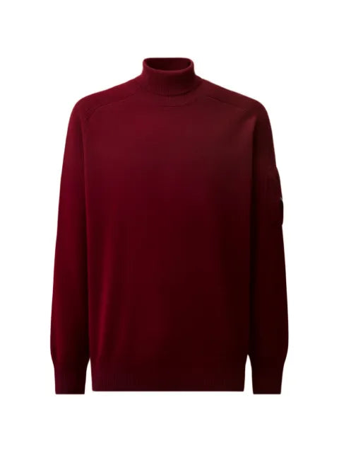 C.P. Company lambswool turtleneck Lens sweater