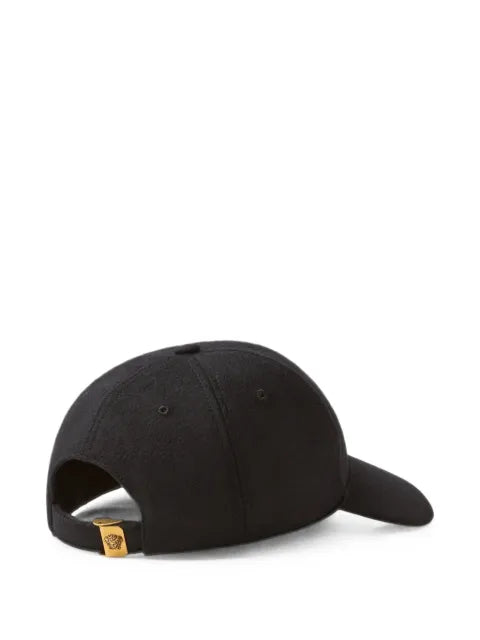 Versace baseball cap in cashmere and wool
