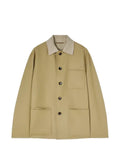 RETORI reversible wool shirt jacket