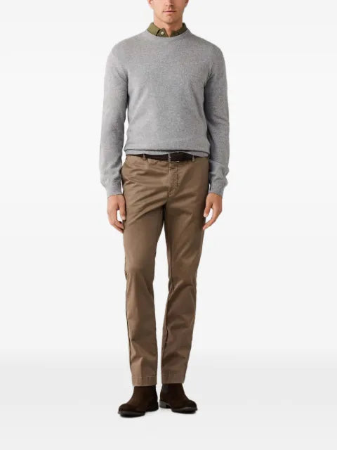 Hackett London elbow-patch knit