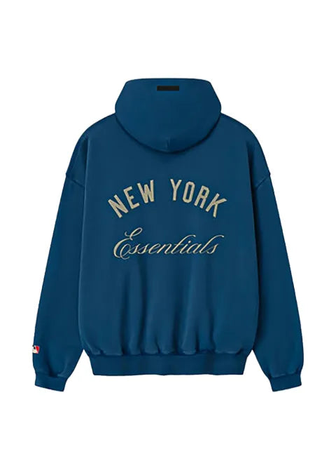 FEAR OF GOD ESSENTIALS Dodgers logo-print hoodie