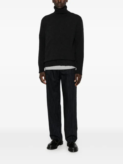 AMARANTO  roll-neck knitted sweater