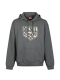 Diesel logo-print drawstring hoodie