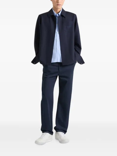Givenchy trompe-l'oeil layered shirt in wool
