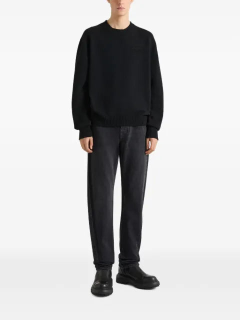 Givenchy couture seam sweater in wool and cashmere