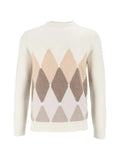 Ballantyne argyle-intarsia sweater
