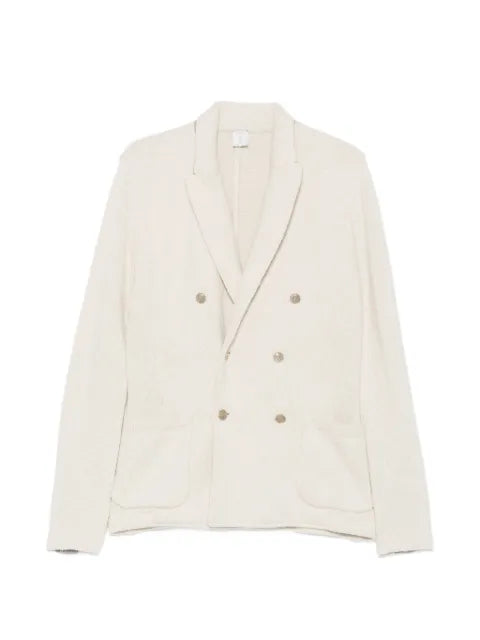 Eleventy double-breasted knitted jacket