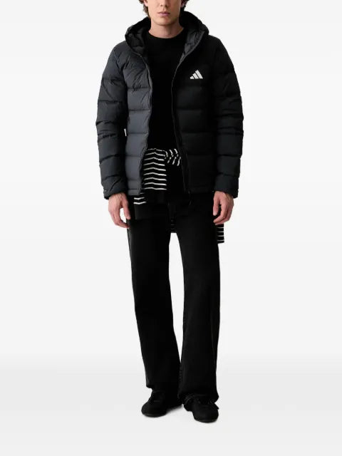 adidas hooded padded jacket