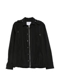 sacai hooded zip-up lightweight jacket