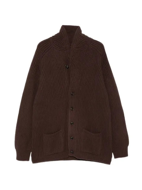 Filson Bristol ribbed shawl-collar cardigan
