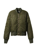 SATOSHI NAKAMOTO Ma-1 Moto padded jacket