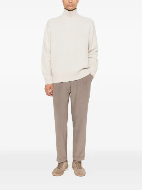 Soft Goat long-sleeve roll-neck sweater