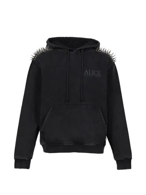 ALICE HOLLYWOOD Deegan stud-embellished hoodie