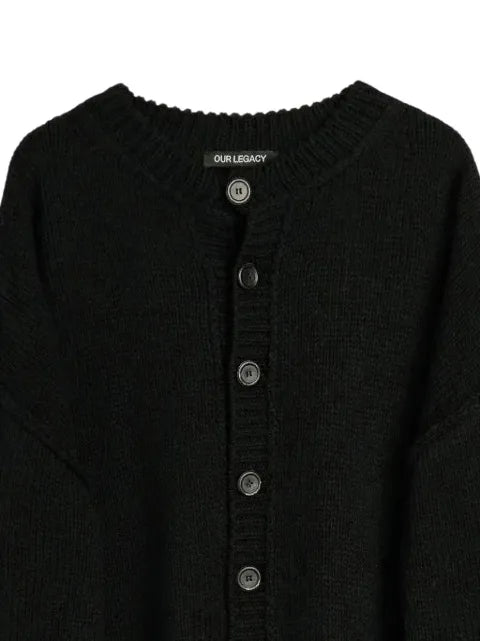OUR LEGACY Pitch slub-knit cardigan