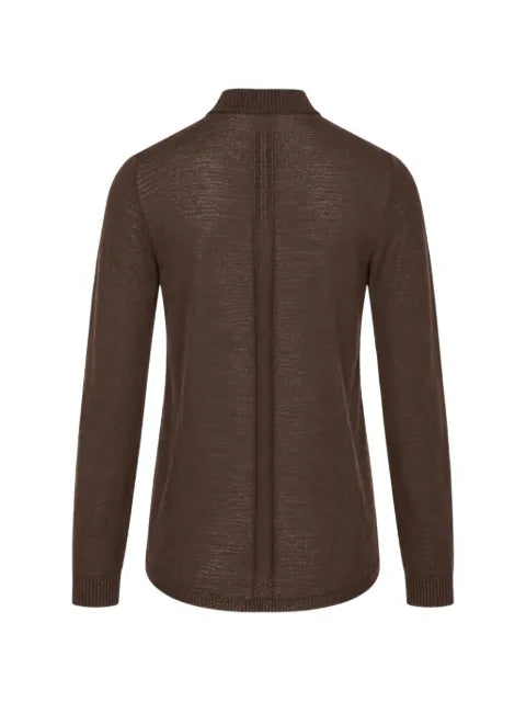 Rick Owens ribbed high-neck sweater