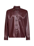 Costumein long-sleeve button-up shirt jacket