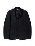 Black Comme Des Garçons Peter Pan-collar blazer