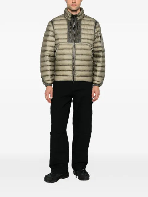 C.P. Company quilted jacket with Lens detail