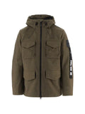 OUTHERE hooded pocket-detail military jacket