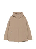 Rains hooded zip-up jacket