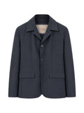 Herno single-breasted notched-lapels blazer