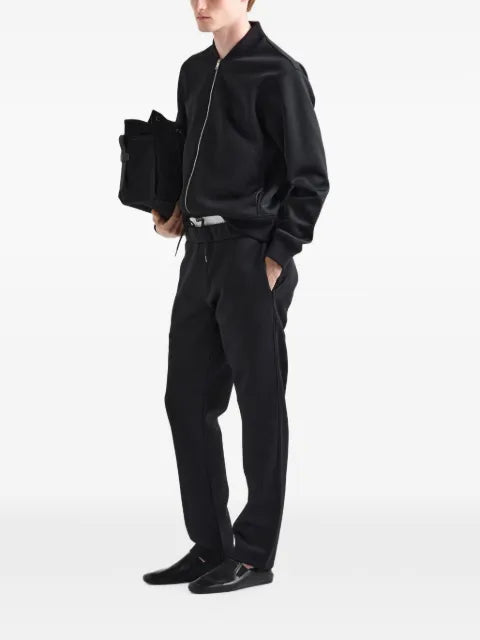 Prada jersey blouson jacket