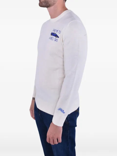 MC2 Saint Barth Après Ski embroidered sweater