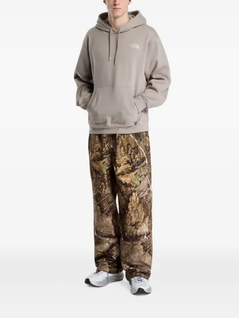 The North Face logo-embroidered hoodie