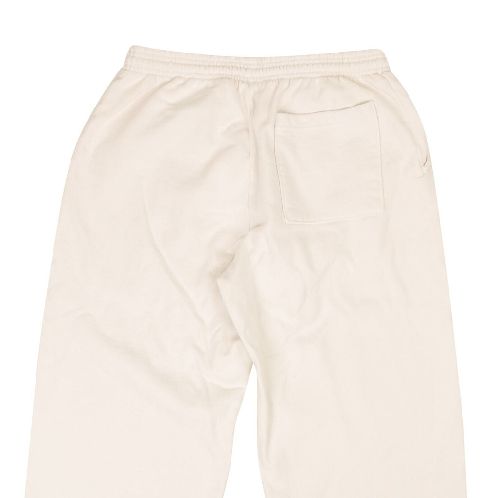 White Logo Jogger Sweatpants