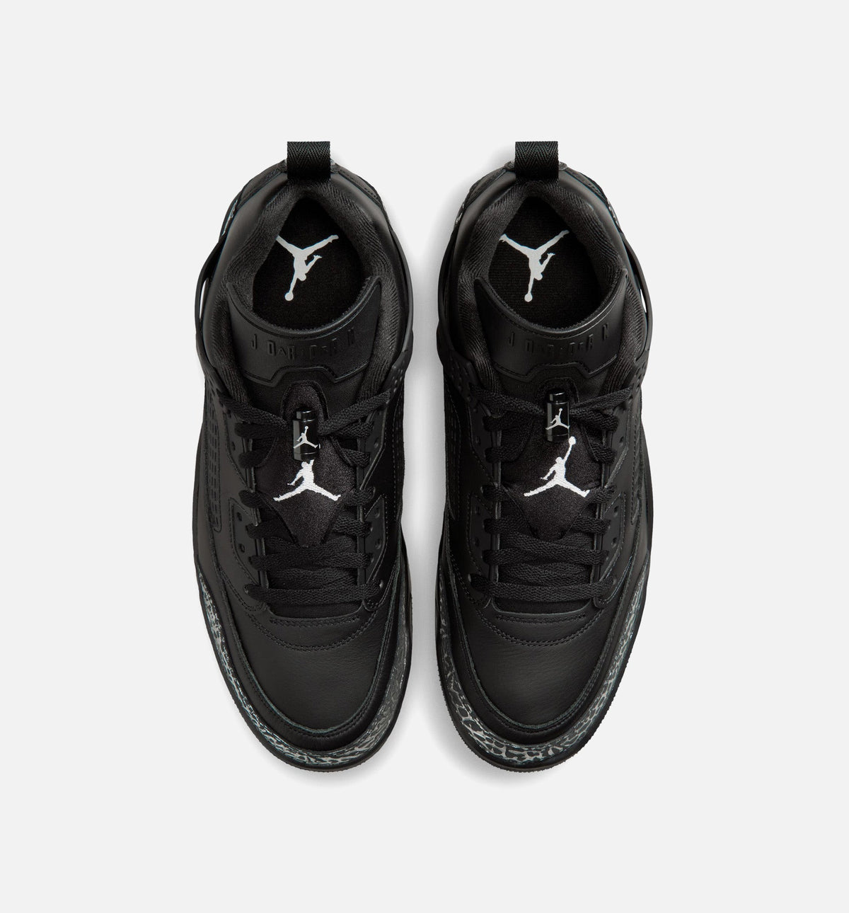 Spizike Low Black Metallic Silver | Men's Basketball Shoe | Black/Black/Metallic Silver