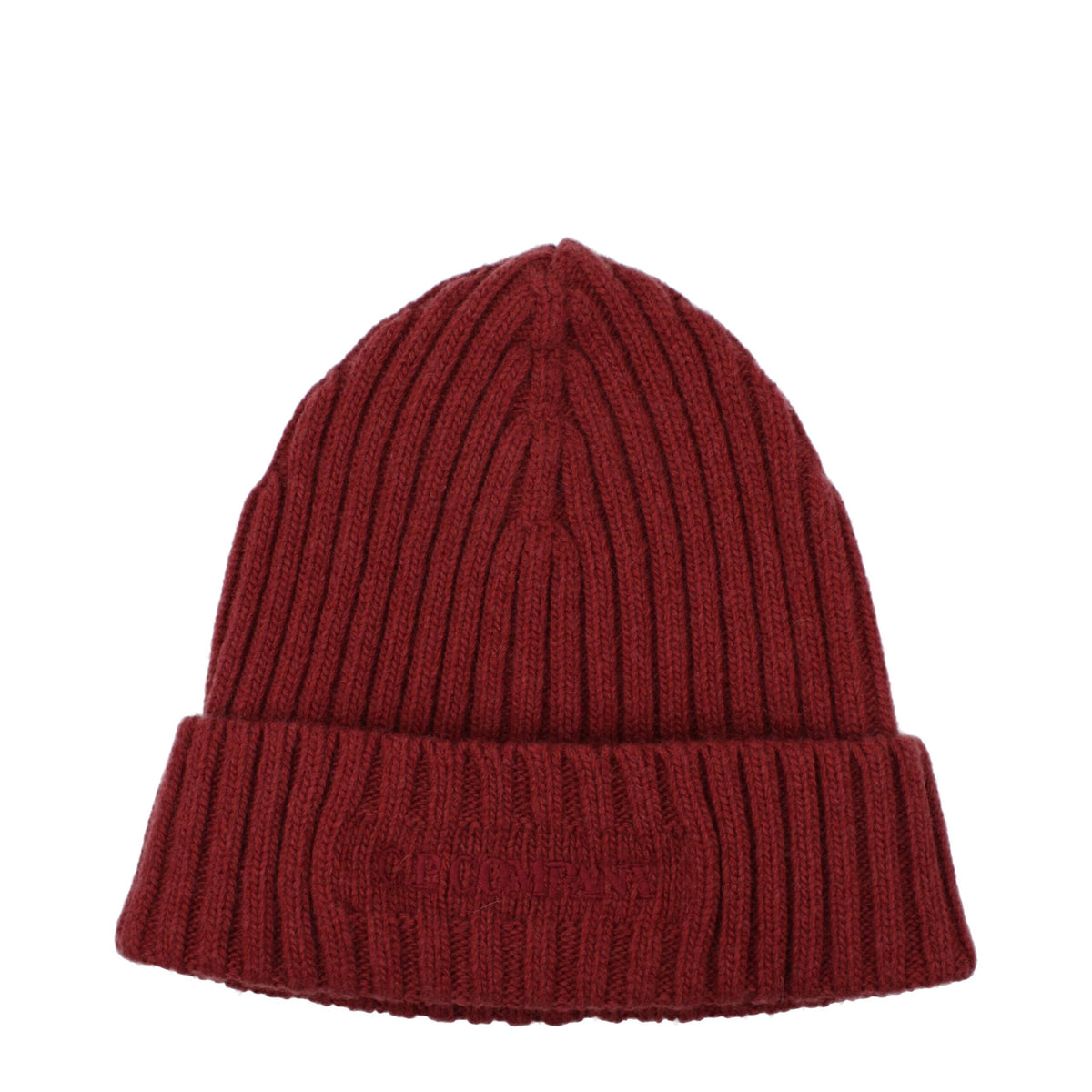 C.P. Company Red Wool Beanie