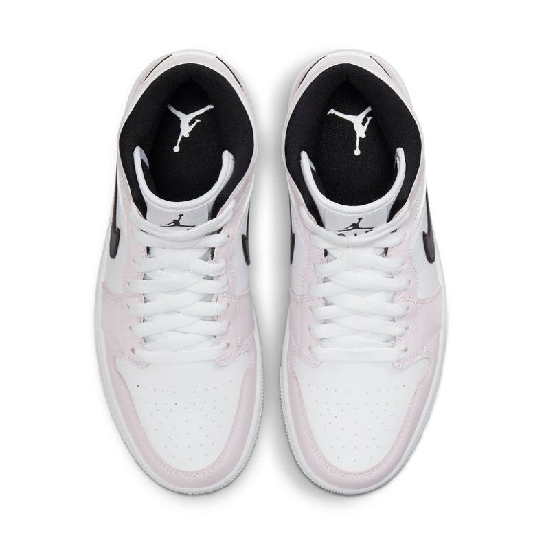 Air Jordan 1 Mid 'Black White Gym Red' 554724-122