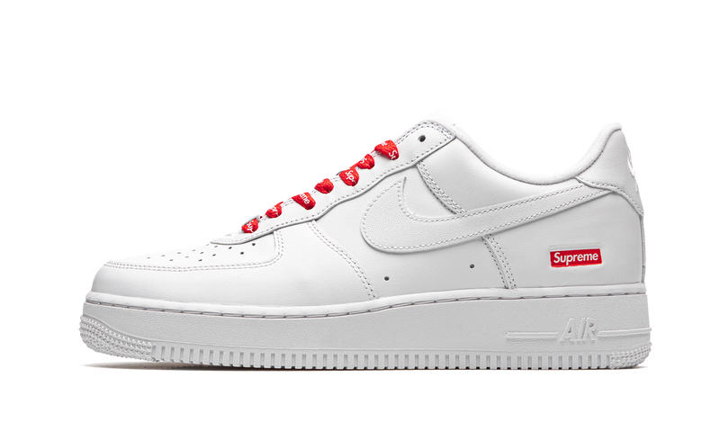 Supreme x Nike Air Force 1 Low 'Mini Box Logo - White' (CU9225-100)