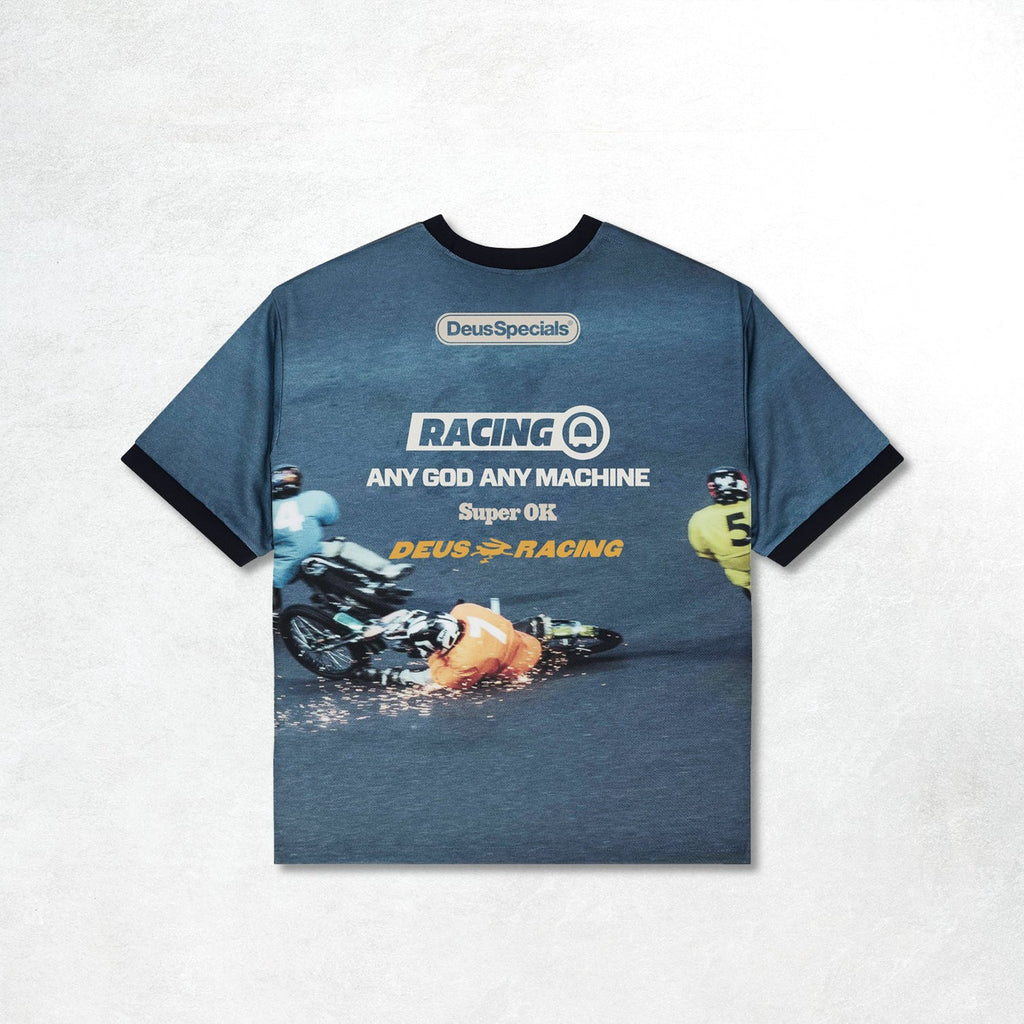 Deus Enduro Photo Ss Jersey: Blue