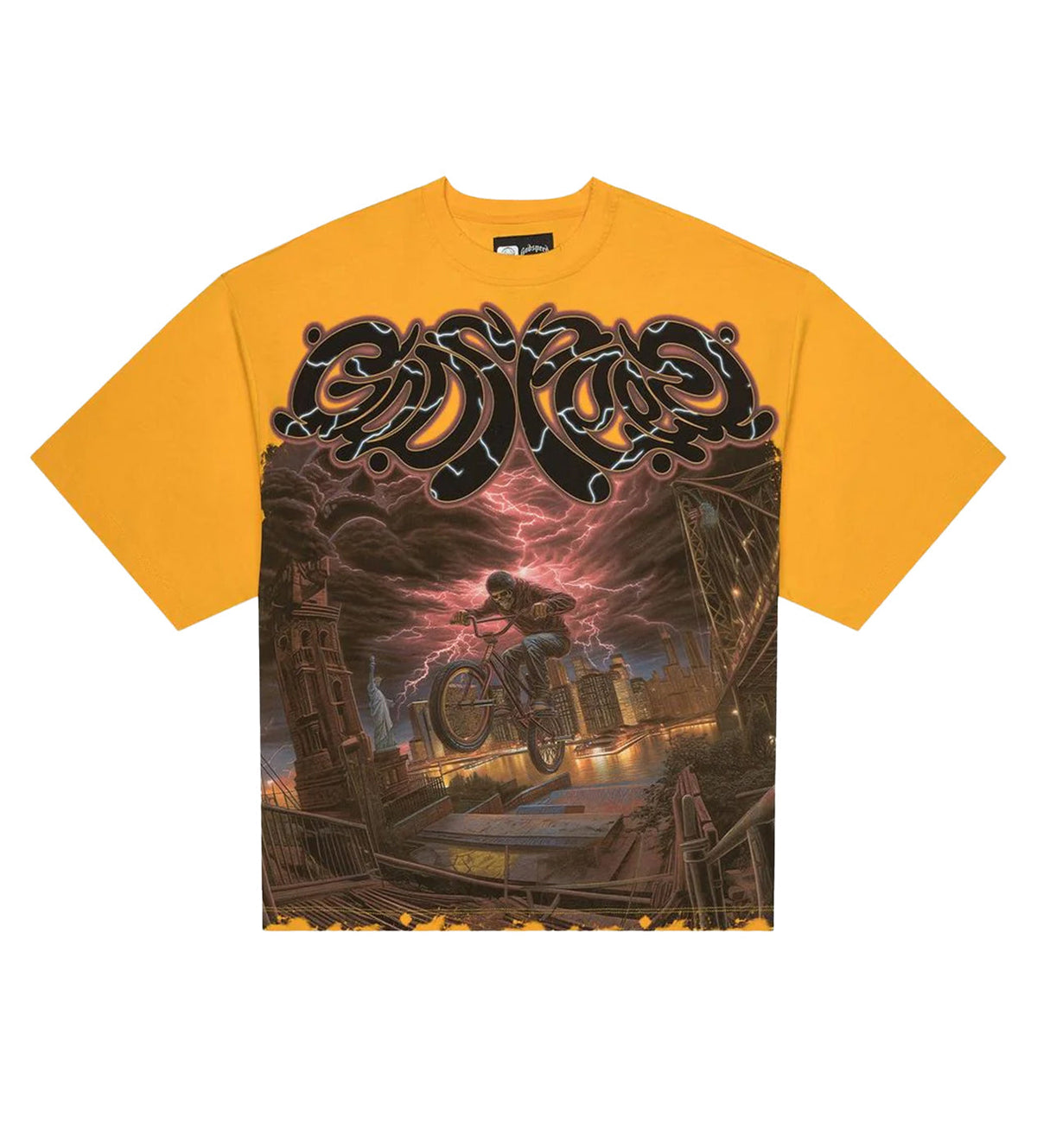 Godspeed BMX Tee Yellow