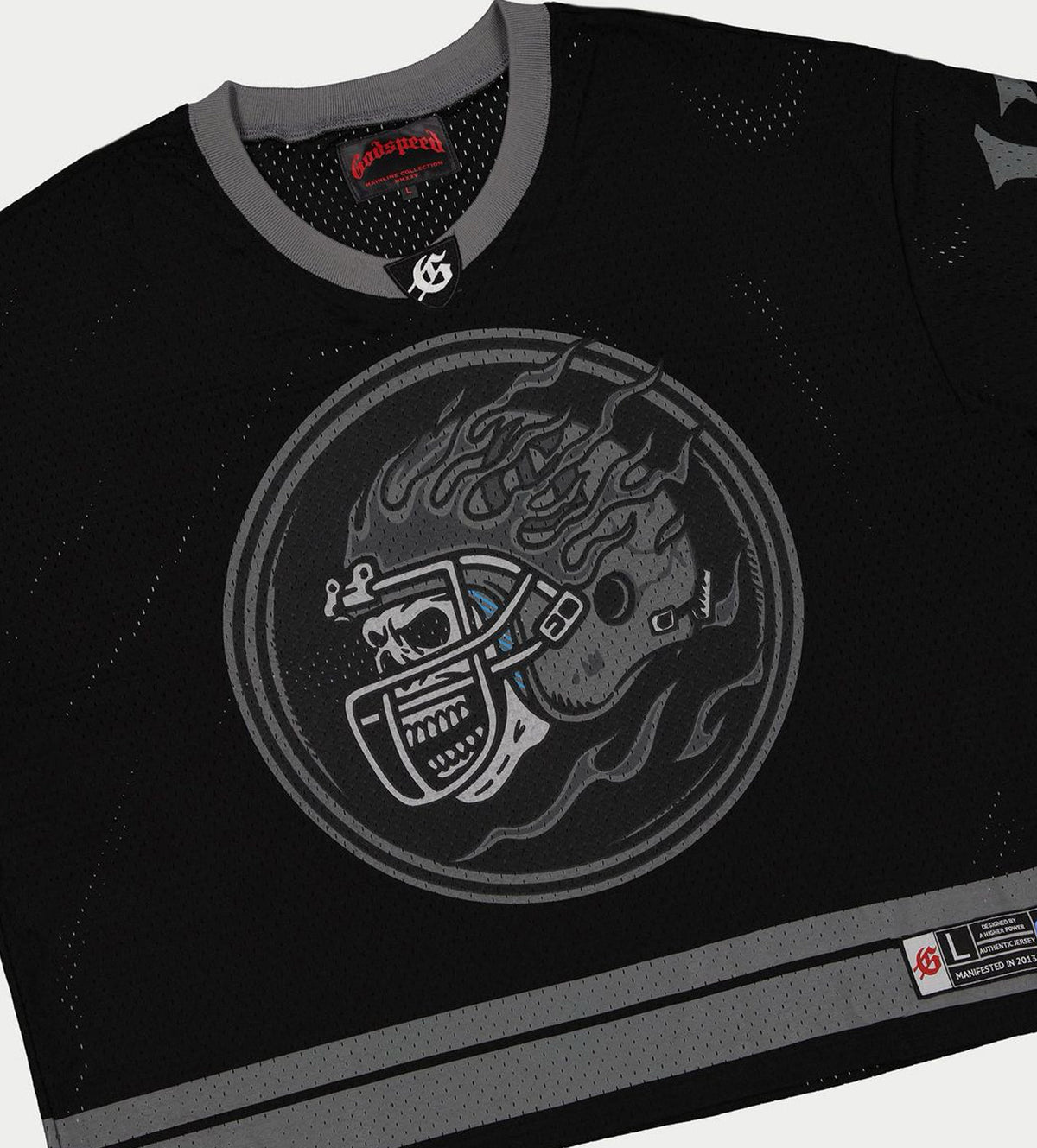 Godspeed First Down Jersey Black/Grey