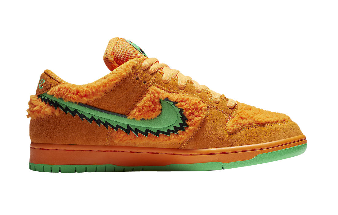 Grateful Dead X Nike SB Dunk Low Orange Bear CJ5378-800