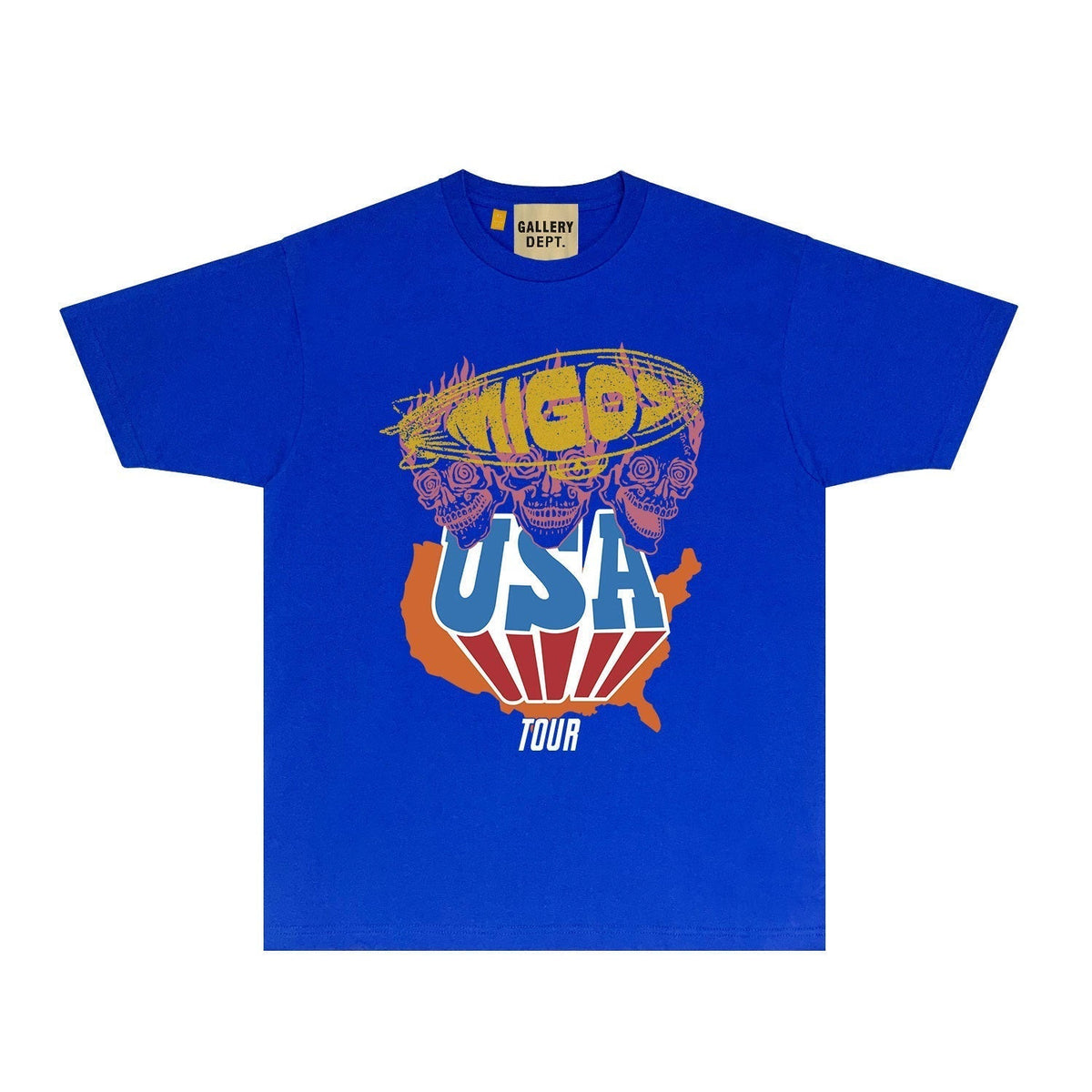 Gallery Dept T Shirts European And American Tee Shirt Short Sleeve T-Shirt Blouse