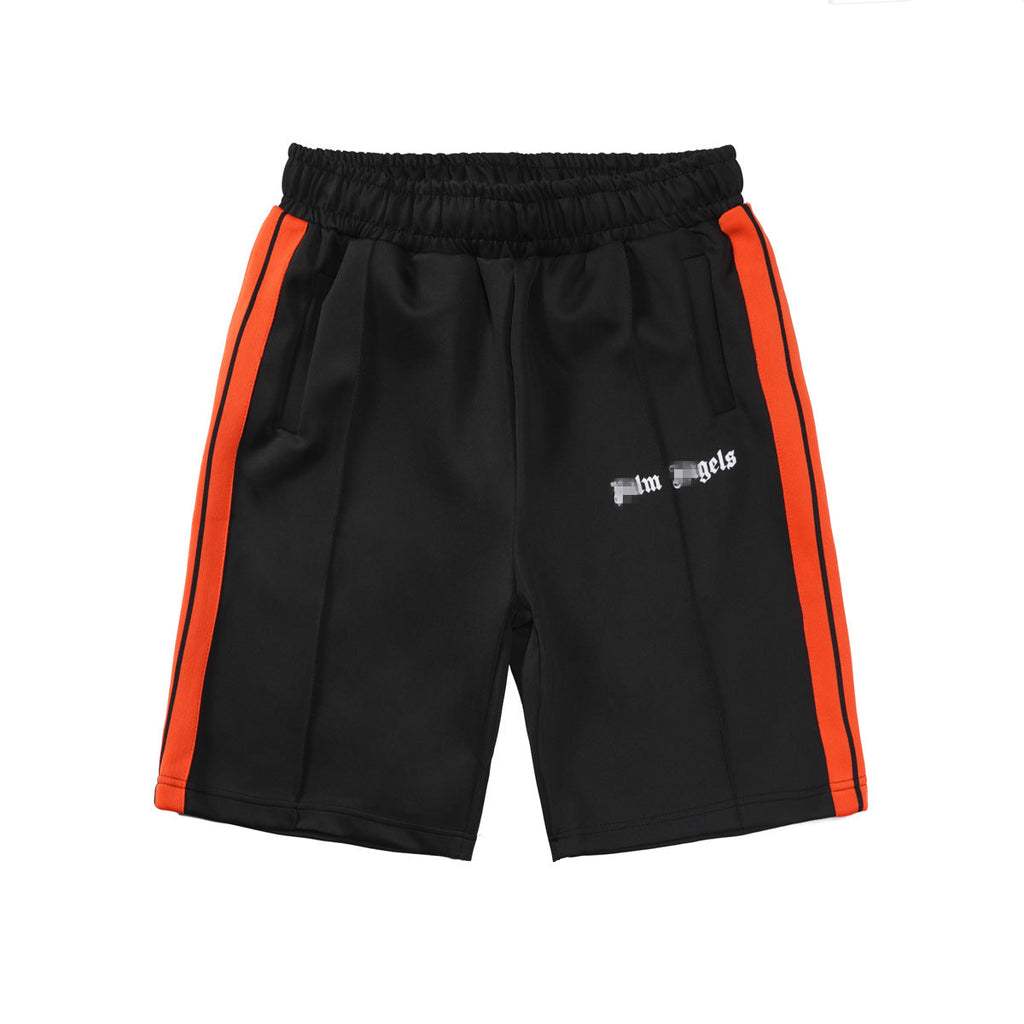 Palm Angle Shorts Palm Angels Casual Multicolor Striped Shorts Men and Women Sports
