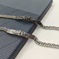 Chrome Hearts multi-layered retro cross flower curved bracelet