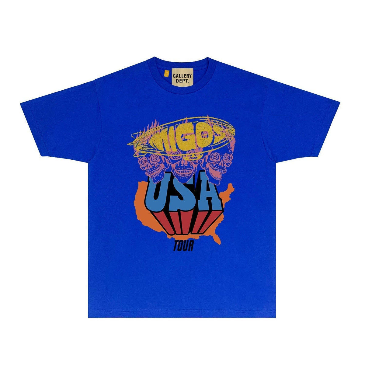 Gallery Dept T Shirts European And American Tee Shirt Short Sleeve T-Shirt Blouse