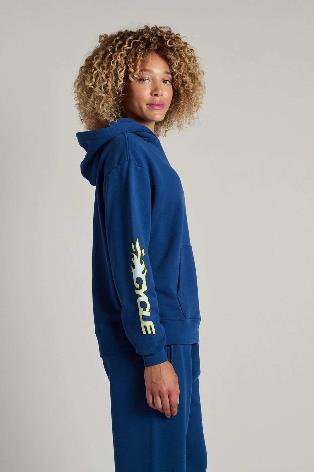 Pryce Hoodie With Flames