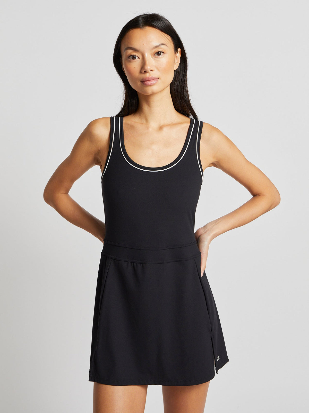 MARTINA RIGOR DRESS W PIPING