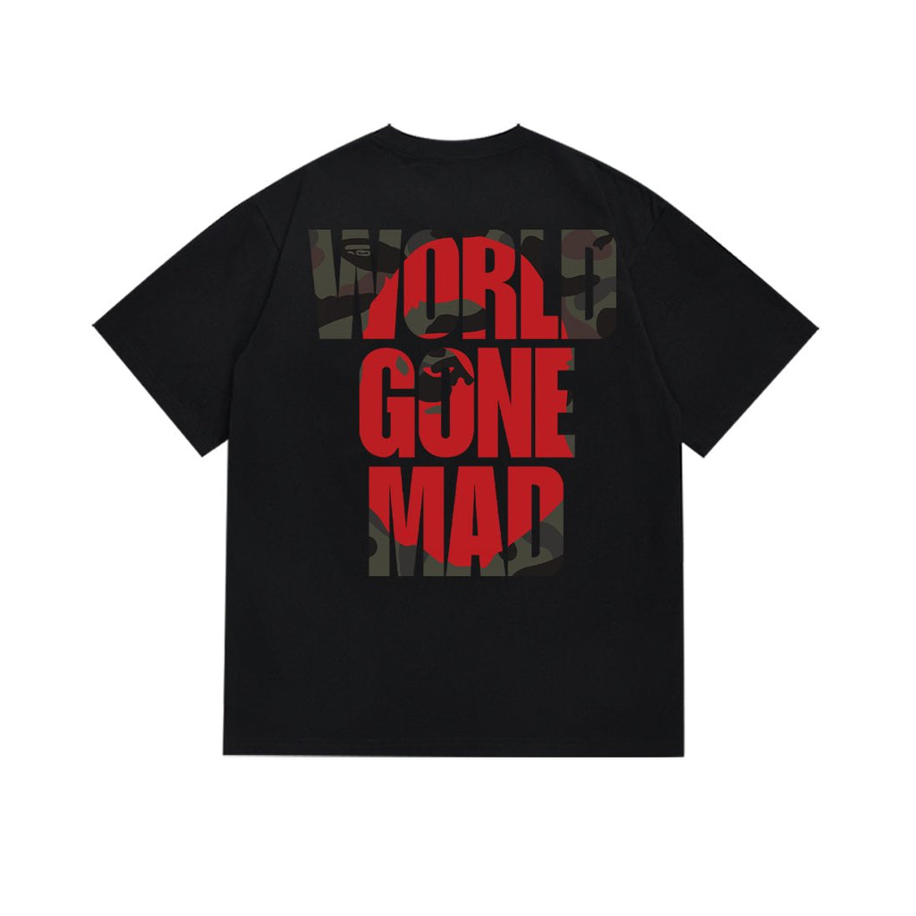 BAPE World Gone Mad Short-Sleeve T-Shirt